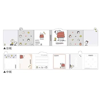 Amazon.co.jp: カミオジャパン スヌーピー パタパタメモ dot
